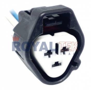 FICHA DE CONEXION ROYALTEK FICHA DE CONEXION ROYALTEK 3 (TRES) VIAS OPTICA TOYOTA COROLLA - VENTA EN PAQUETES DE 5 UNIDADES ---